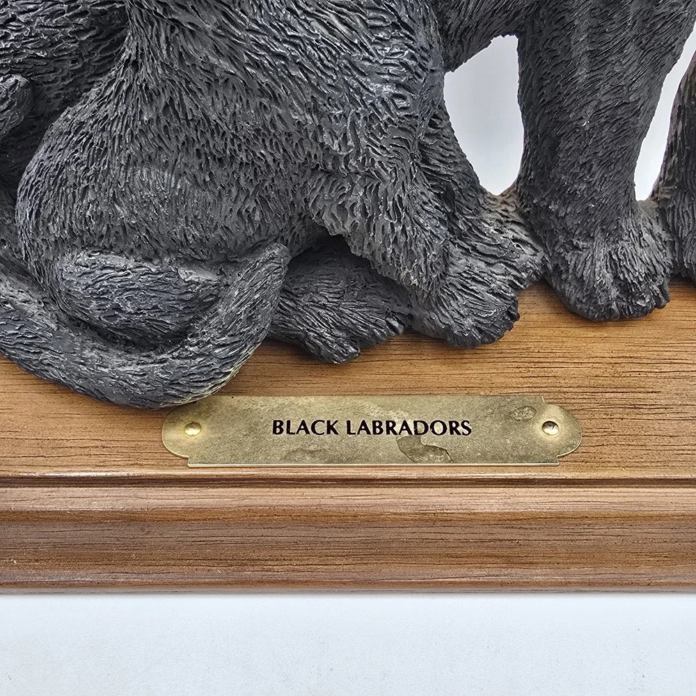 Shelf Images Dog Puppy Shelf Decor Black Lab Labrador Figi Graphics‎ Vtg
